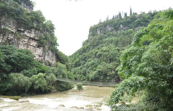 贵州天星桥景区水上石林