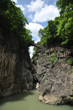 贵州安顺天星桥景区 水上石林