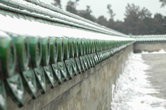 雪后天坛