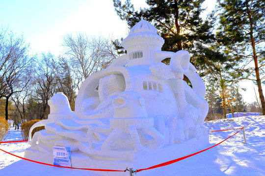 哈尔滨太阳岛雪博会