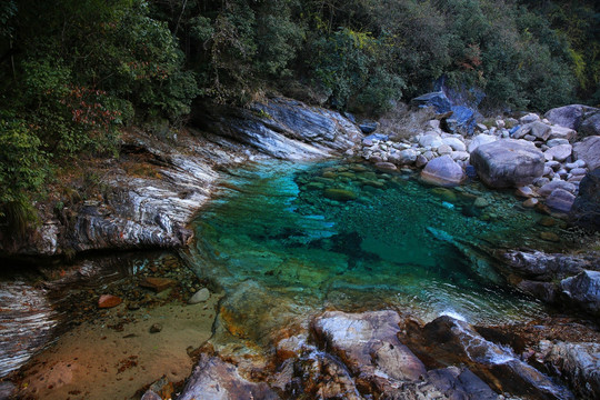 中国黄山翡翠谷