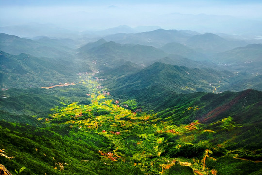 大别山区