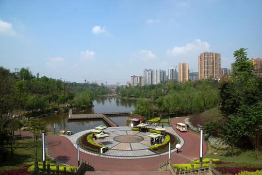 自贡南湖公园
