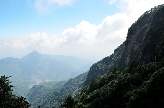 明月山风光