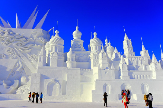 哈尔滨太阳岛雪博会