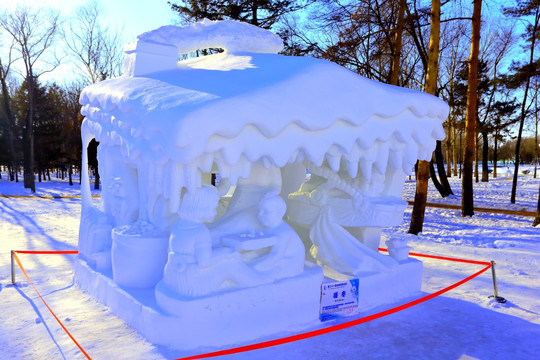 哈尔滨太阳岛雪博会