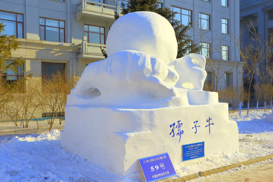 国际大学生雪雕大赛