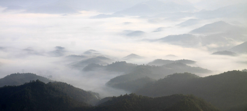 高山云海