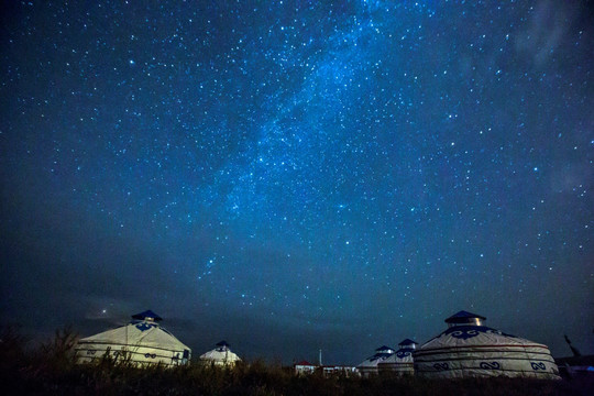 草原星空