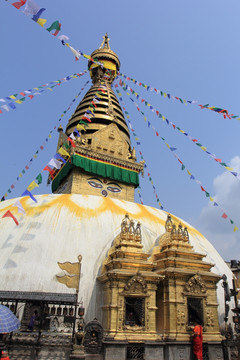 尼泊尔大佛塔