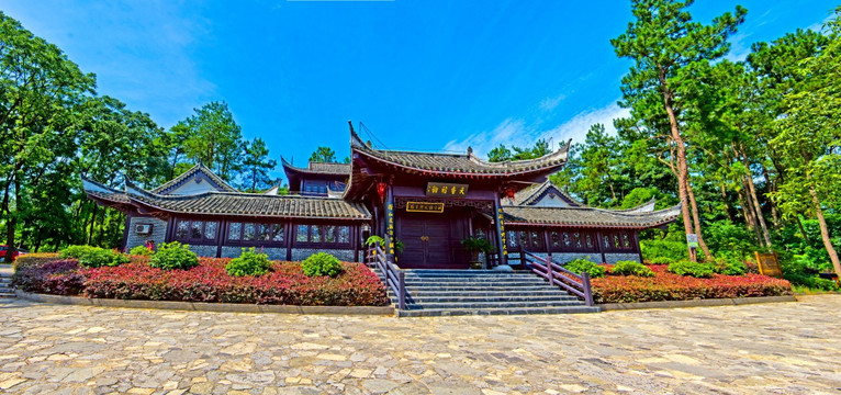 潜山古寺庙