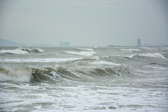 惊涛骇浪 海浪