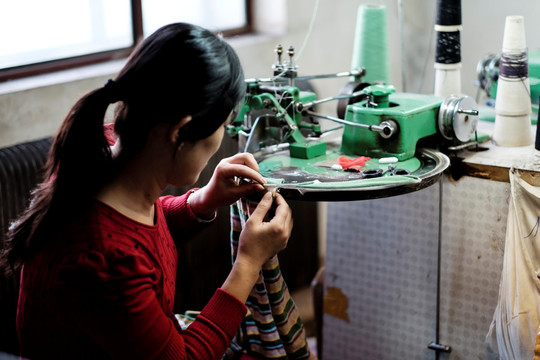纺织女工