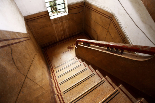上海老公寓楼梯