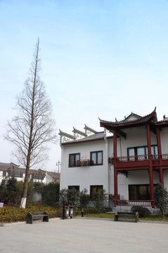 三河古镇 徽派建筑
