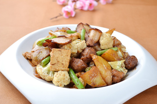 黑肉烩菜