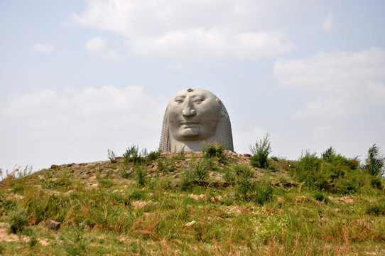 平山沙地双面人