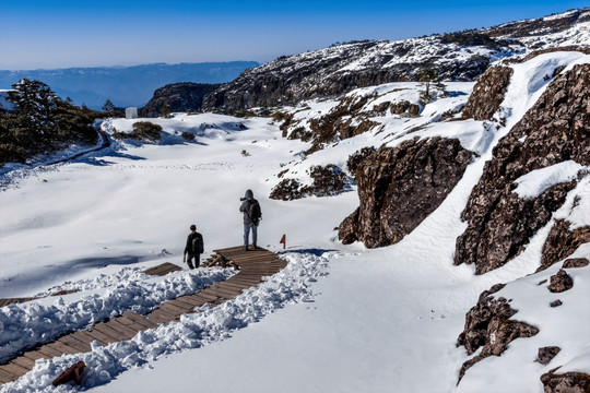 禄劝轿子雪山