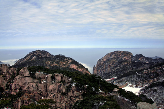 冬景 黄山风光