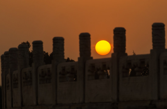 日落紫禁城