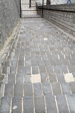 西安明城墙石阶