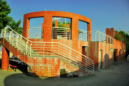公园公厕外观设计实景