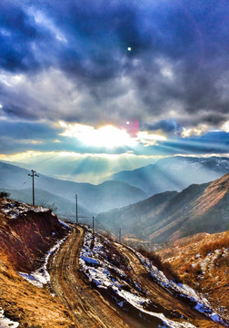 鲁甸风景