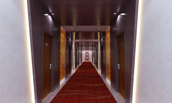 酒店走廊设计（未分层）