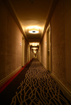 星级宾馆走廊
