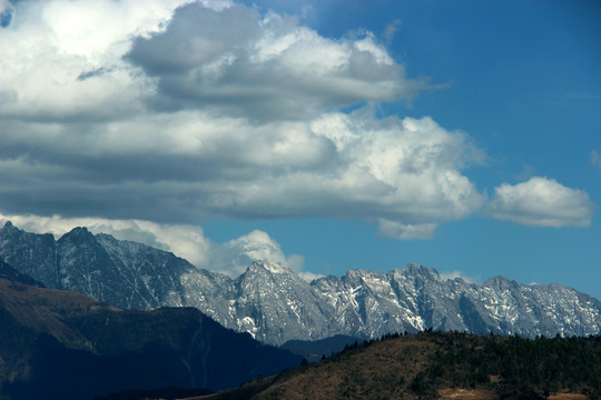 雪山