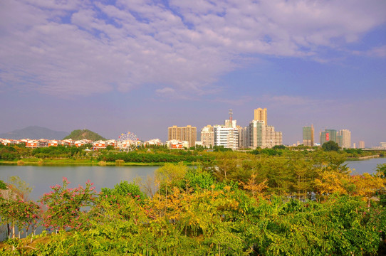 没有雾霾的城市