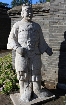 龙武营士兵雕像
