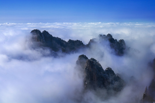 黄山西海云海