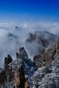 黄山西海云海