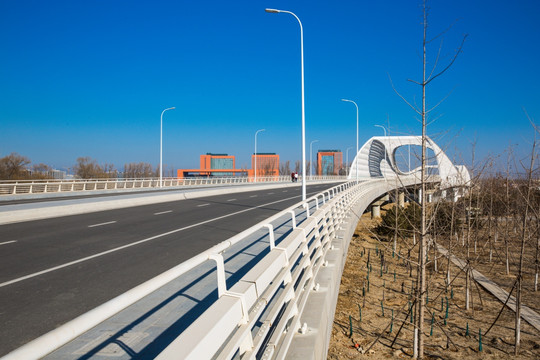 北京未来科技城 大桥 北京道路
