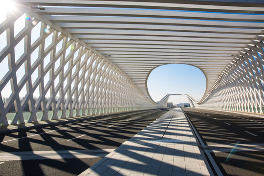 北京未来科技城 大桥 北京桥梁