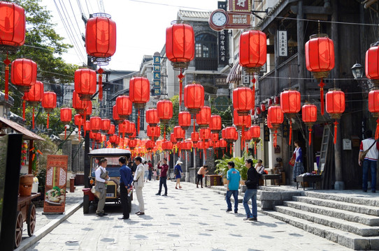 观澜湖电影公社街景