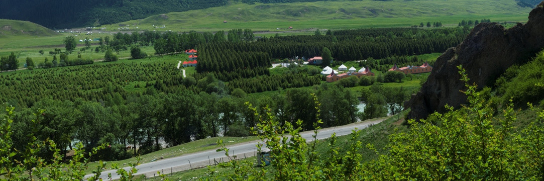 天山风景区 夏季旅游 高清