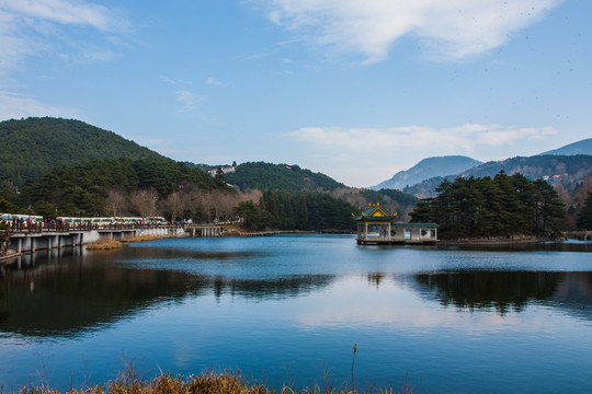 如琴湖风光