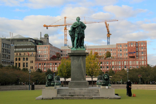 瑞典斯德哥尔摩古斯塔夫国王广场