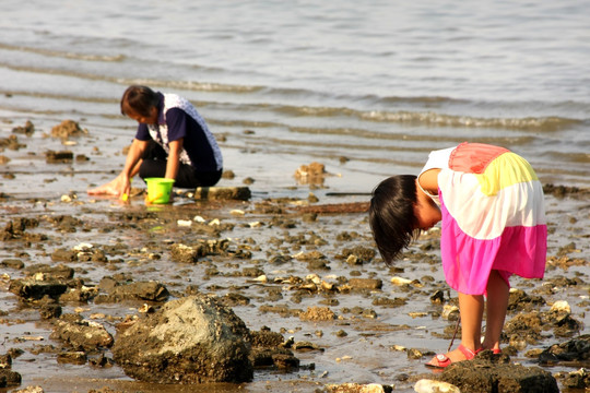 海边人物