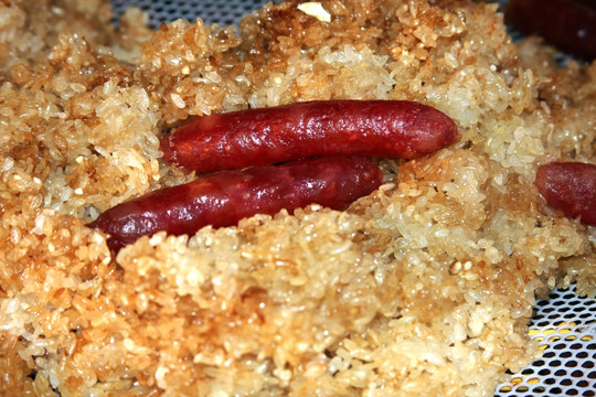 腊肠饭