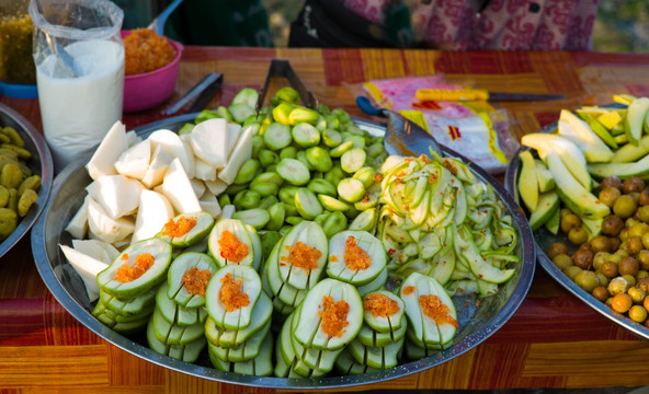 腌芒果 柬埔寨小吃