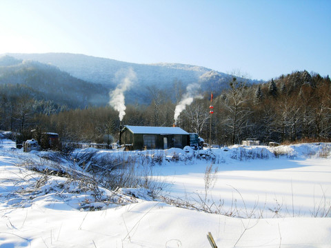 亚布力滑雪场 哈尔滨风光