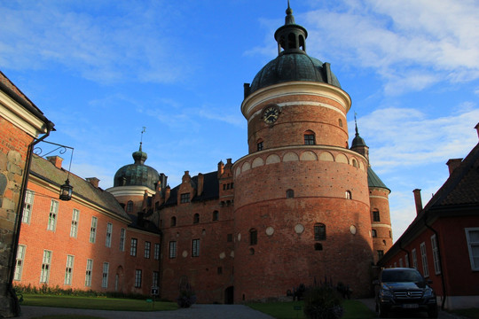 瑞典风光古建筑艺术监狱城堡