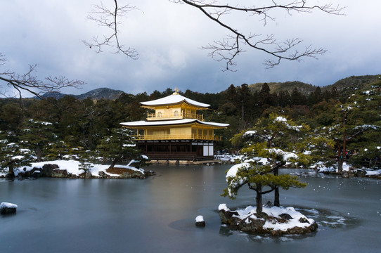 日本风光 鹿苑寺