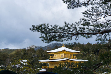 日本金阁寺园林景观