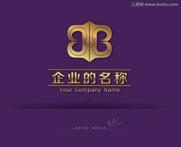 字母B标志 房地产logo