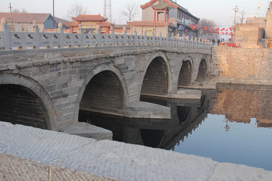 运河 古石桥