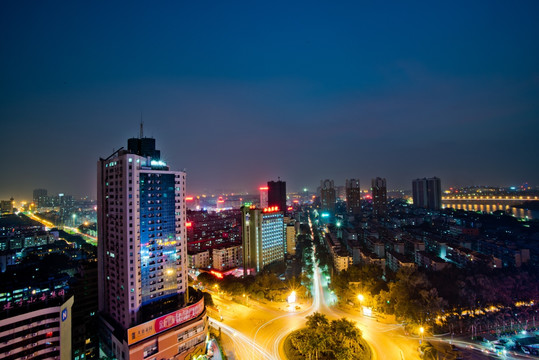 南宁 西园转盘 夜景